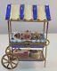 Rare Large Limoges Rm Trinket Box Covered Pastry Cart Pies Cakes Tarts Charming