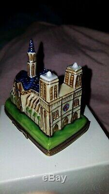 Rare Sinclair Limoges France Notre Dame Peint a la main Ltd Ed. 2000 No. 21/750