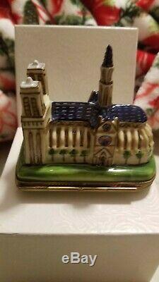 Rare Sinclair Limoges France Notre Dame Peint a la main Ltd Ed. 2000 No. 21/750