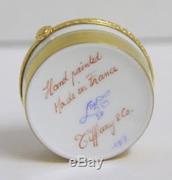 Rare Tiffany & Co. Alphabet Trinket Letter C Limoges Trinket Jewelry Box Cow