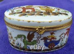 Rare Tiffany & Co Le Tallec Hand Painted Cirque Chinois Box Signed Private Stock