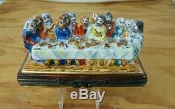 Renaissance Guild Limoges Trinket Box-Last Supper-179/750