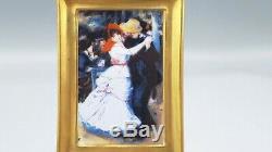 Renior Dance at Bougival Painting / Portrait Limoges Box RETIRED