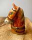 Retired Vintage Horsehead Authentic Limoges Peint Main Trinket Box Rare