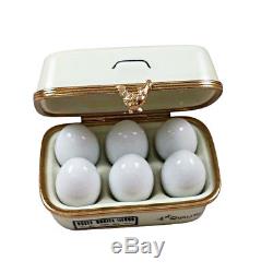 Rochard Limoges Box- Carton of Eggs