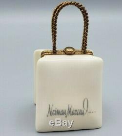 Rochard Limoges Box Neiman Marcus 90 Year Anniversary Shopping Tote / Bag