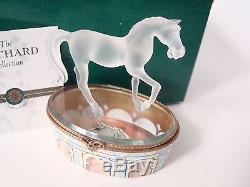 Rochard Limoges Crystal Horse Limoges Box