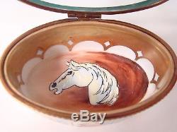 Rochard Limoges Crystal Horse Limoges Box