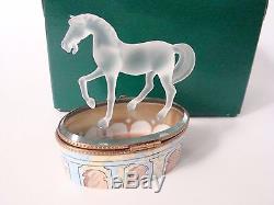 Rochard Limoges Crystal Horse Limoges Box