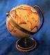 Rochard Limoges France Hand Painted Trinket Box Globe Of The World