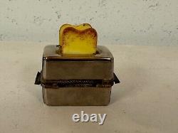 Rochard Limoges France Peint Main Trinket Box Toaster