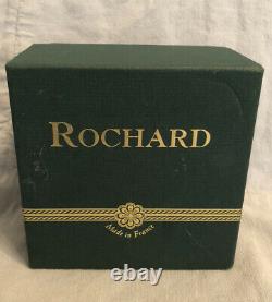 Rochard Limoges Hand-Painted Porcelain Nantucket Easel Wreath Trinket Box
