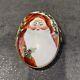 Rochard Limoges Hand Painted Santa Clause Oval Trinket Box