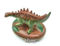 Rochard Stegosaurus dinosaur Limoges Box (Retired)