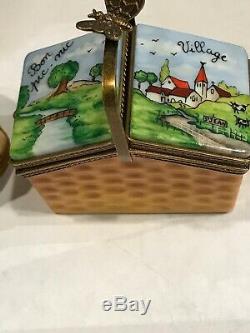 Rochard and Limoges-TWO Trinket Boxes. UNIQUE & RARE. Marks