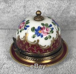 Romance Limoges Trinket Box Domed Cake Plate with Cakes LE 166/200 SIGNED 406