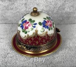Romance Limoges Trinket Box Domed Cake Plate with Cakes LE 166/200 SIGNED 406