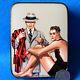 Russian Lacquer Box Hand Painted Gay Interest Sportsman Coach J. C. Leyendecker