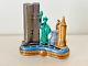 Sinclair Limoges Twin Towers 911 Nyc Skyline World Trade Center Limoges Box