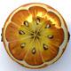 Slice Of An Orange? Limoges, France? Peint Main, Trinket Box