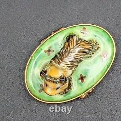 Signed Limoges France Trinket Box Pierre Arquie Limited Edition 2002 Yorkie