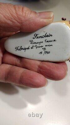 Sinclair Limoges Trinket Shoe Box Perfumerie Paris Numbered 77/750