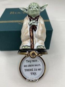 Star Wars Master Yoda The Rochard Collections Limoges RARE