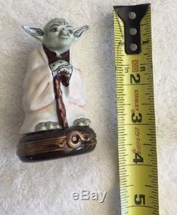 Star Wars Yoda Limoges by Rochard-Made in France-New in Box Rare