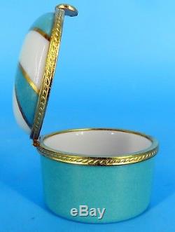 TIFFANY & CO LE TALLEC Private Stock HAPPY B'DAY HAND PAINTED FRANCE TRINKET BOX