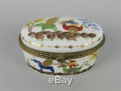 TIFFANY Private Stock Le Tallec Cirque Chinois Limoge Porcelain Dresser Box