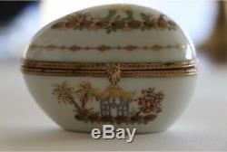 Tiffany & Co Cirque Chinois Egg Hand-painted, Signed and Numbered