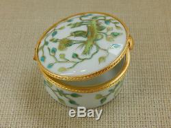 Tiffany & Co. Le Tallec Hinged Box Green and Gold Vines Siam camaieu Vert