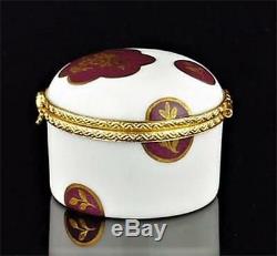 Tiffany & Co. Limoges Porcelain Celeste 1999 Private Stock Signed Trinket Box
