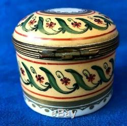 Tiffany & Co. Private Stock Limoges Hand painted Trinket Box FRANCE