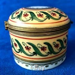 Tiffany & Co. Private Stock Limoges Hand painted Trinket Box FRANCE