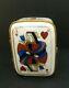 Tiffany Co Private Stock Trinket Box Le Tallec Card Queen Of Hearts Limoges #305