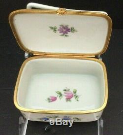 Tiffany Co Private Stock Trinket Box Le Tallec Card Queen Of Hearts Limoges #305