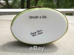 Tiffany & Co. Turkey Trinket Box Limoges France Mint Condition