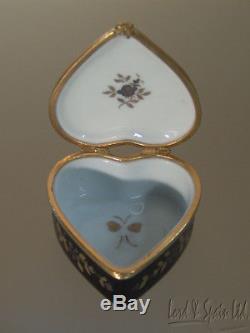 Tiffany Le Tallec Chinoise Oriental Decor Heart Shaped Hinged Box