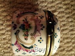 Tiffany Private Stock Le Tallec French Limoges Trinket Ring Box Feminist Saying