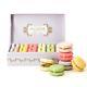 Two's Company Set Of 12 Macaron Limoges Trinket Boxes In Display Box