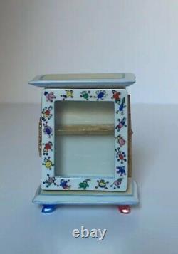 Unique & RareLimoges France Trinket BoxChild Toy CabinetPeint MainSO CUTE