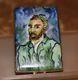 Van Gogh Self-portrait Limoges Trinket Box Signed One Of A Kind Hand Painted