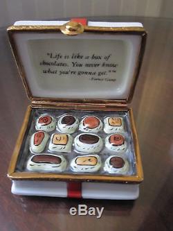 Very Rare Limoges ArtoriaBox Of ChocolatesCreated For Forrest Gump Movie