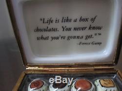 Very Rare Limoges ArtoriaBox Of ChocolatesCreated For Forrest Gump Movie