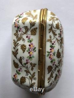 Vintage Atelier Camille Le Tallec Limoges Porcelain Trinket Box 1967