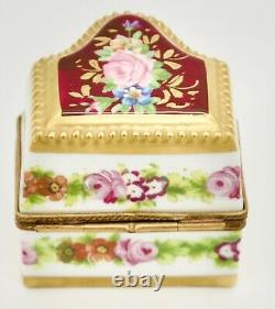 Vintage French Limoges Marque De Posee Perfume Chest