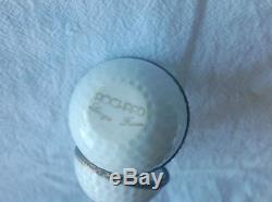 Vintage Hand Painted Rochard Limoges France Golf Ball trinket box