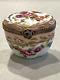 Vintage Hand Painted Signed Porcelain Limoges Trinket Box Numbered #77/500