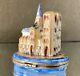 Vintage Intricate Dame Cathedral Porcelain Limoges Box, Signed & Numbered Rare